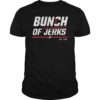 Carolina Hurricanes Bunch Of Jerks Front Running T-Shirt