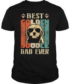 Cool Vintage Best Doodle Dad Ever T Shirt