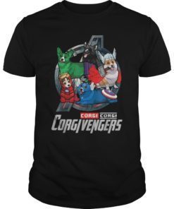 CorgiVENGERS Corgi T SHIRT Corgi dog Funny Dog lover Shirt T-Shirts