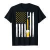 Craft Beer American Flag USA T-Shirt, 4th July Brewery