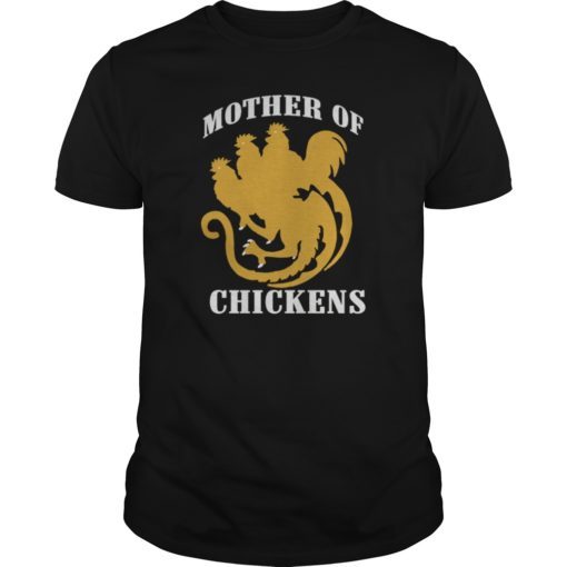 Cute Mother of Chicken Farmer Lover Farm Mother Day Shirts