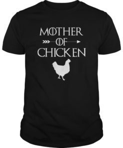 Cute Mother of Chicken Farmer Lover Farm Mother Day T-Shirt