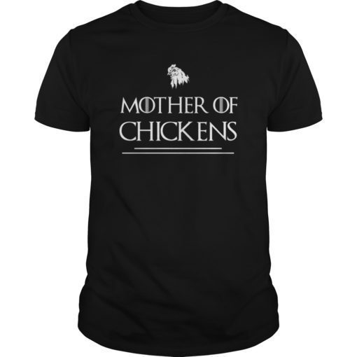 Cute Mother of Chicken Farmer Lover Farm Mother Day Tee Shirts