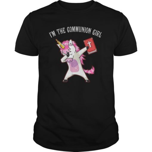 Cute Unicorn I'm The Communion Boy Christian Shirt Gift Kid