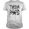 Dad Funny Tricera Pops Triceratops Dinosaur Fathers Day Gift Tee Shirt