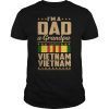 Dad Grandpa Vietnam Veteran Vintage T-Shirt Gift