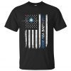 Dad I Love You Three Thousand Flag T-Shirt Proof That Tony Stark Has A Heart for Men Gift Father's Day