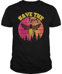 Distressed graphic honey bee lovers tee shirt for beekeeper