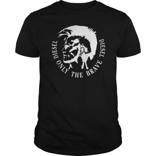 Face Mohawk Diesel Only The Brave T-Shirt