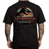 Fatherhood Like A Walk In The Park Jurassic Park Abadass Dad Father Happy Father's Day Gifts T-shirt