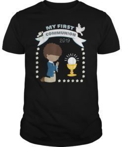 First Communion Shirt for African American Boys 2019