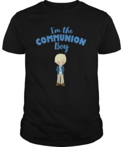 First Communion Shirt for blonde Boys 2019