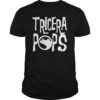 Funny Dad Tricera Pops Triceratops Dinosaur Fathers Day Gift T-Shirt
