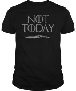 Game of Thrones Not Today Death Shirt