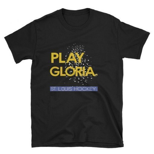 Gloria Blues Shirt, St. Louis Blues, Mens Blues Shirt, Ladies Blues Shirt, STL, Hockey tee, STL Hockey, St. Louis Blues Shirt