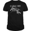 I Like His Pole T-Shirt Funny Idea Fishing Couples Gifts