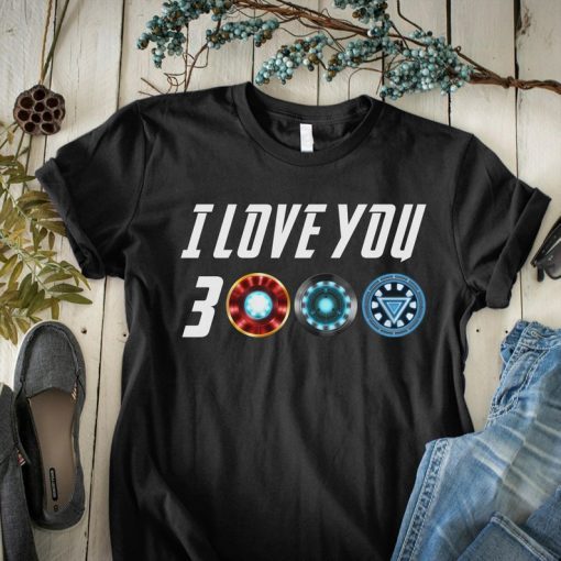 I Love You 3000 Shirt - Three Thousand Tee - Stark Fan T-shirt - Tony Iron Shirt - Endgame 2019 - Father's Day Gift Ideas Dad Daughter Son