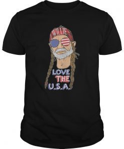 I Willie Love The USA Shirts 4th Of July Shirts