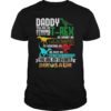 Jurassic Daddy Strong As T-rex Smart As Velociraptor T-Shirt
