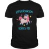 Kids Kindergarten Nailed It Shirt Graduation Unicorn Shirt