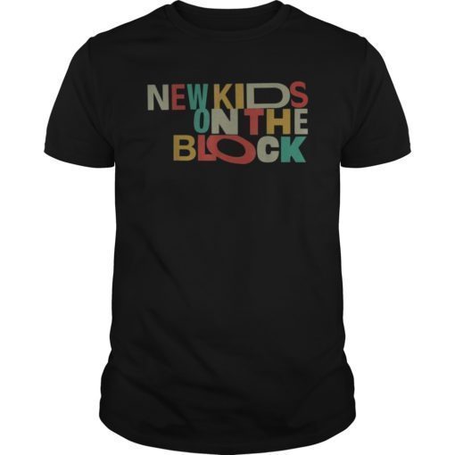 Kids New On Shirt The Blocks Vintage Gift T-Shirt