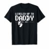 Leveled Up To Daddy Video Controller Gamer T-Shirt Funny Tee