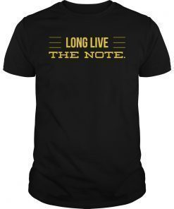 Long Live The Note Playoffs 2019 STL Hockey Bleed Blue T-Shirt