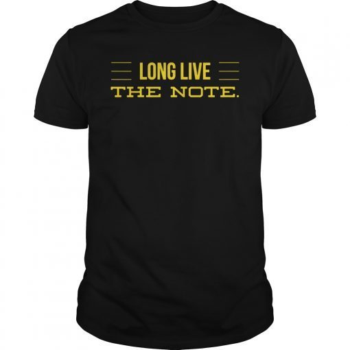 Long Live The Note Playoffs 2019 STL Hockey Bleed Blue T-Shirt