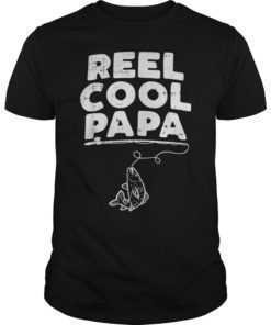 Mens Fishing Reel cool Boppa Tshirt Father's day 2019 Gift