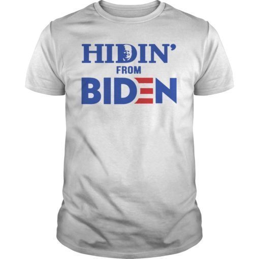 Mens Hiding from Biden T-Shirt