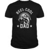 Mens Reel Cool Dad Shirt Funny Fishing Fathers Day T-Shirt Gift