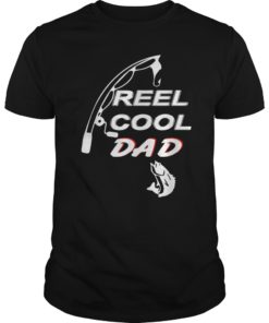 Mens Reel Cool Dad T-Shirt Fishing Daddy Father's Day Gift