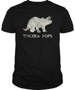 Mens Tricera Pops Funny Gift tshirt