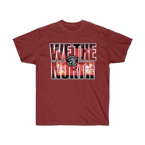 Mens WE THE NORTH Canada Tee Shirt Raptors Tribute Tee Shirt