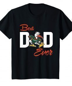 Miami Hurricanes Best Dad T-Shirt – Apparel