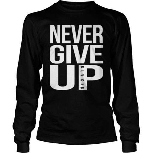 Mohamed Salah Never Give Up BlackB Long Sleeve