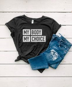 My Body My Choice Women's Organic Cotton Graphic Tee