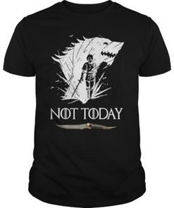 Not Today Death Valyrian Dagger No One Gift Shirt