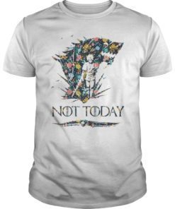 Not Today I Die T-Shirt For Men Women, Flower T Shirt