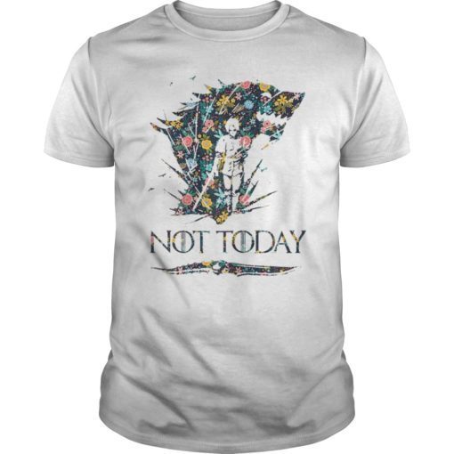 Not Today I Die T-Shirt For Men Women, Flower T Shirt