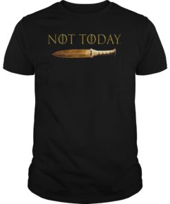 Not Today What Do We Say To The God of Death Classic Shirt