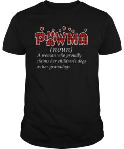 Pawma Definition T-shirt Grandma TShirt for Dog Lovers