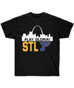 Play Gloria STL BLUES T shirt Unisex Ultra Cotton Tee
