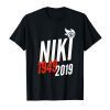 RIP Goodbye Niki racer legend Car Red Cap Racetrack Speed T-Shirt