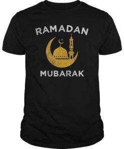 Ramadan Mubarak retro gift t-shirt