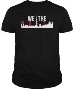 We The North Toronto Raptors Basketball Shirt