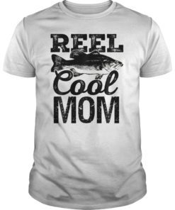 Reel Cool Mom Fishing Outdoor Angler T-Shirt