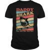 Retro Vintage Daddy Shark T-Shirt