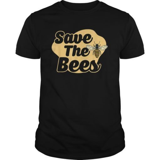 Save The Bees Honey Bee Insect Nature Lover's T-Shirt