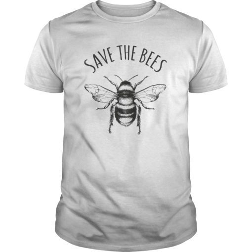 Save The Bees T-Shirt Earth Day Save Our Planet